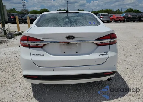 2018 Ford Fusion Se Hybrid z USA, uszkodzony, nr VIN 3FA6P0LU9JR171728